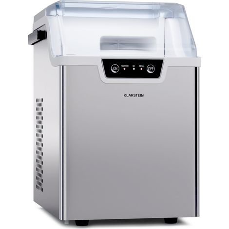 Klarstein Wallberg Nugget - Ice maker, macchina del ghiaccio