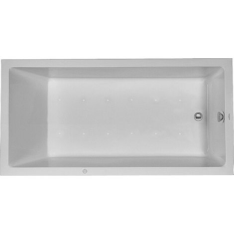 Baignoire Bain à remous rectangulaire STARCK 301 l 180x90 blanc 1 RS Jet-Syst
