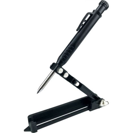 Graffiti tool, black, line measuring tool for graffiti in woodworking, marking compass, shape reproduction tool. (1/5)