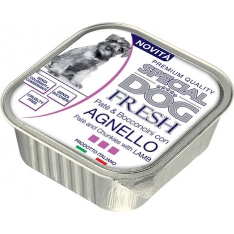 SPECIAL DOG FRESH - PATE' E BOCCONCINI CON AGNELLO 150GR