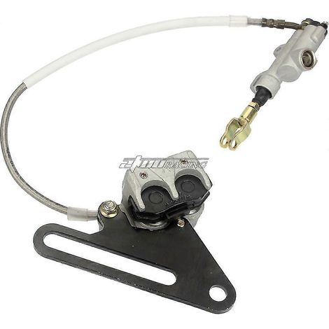 Ensemble étrier de frein à disque hydraulique arrière 15 mm pour moto tout-terrain 150-250 cm3 Bes Kayo Motorcycle Parts-- (1/5)