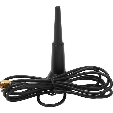 Lot de 2 antennes numériques étanches 2G/3G omnidirectionnelles extérieures à ventouse magnétique pour modules GSM/GPRS (1/5)