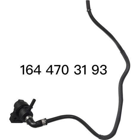 1 couleur : Noir Matériau : Plastique Vanne de purification, vanne de rinçage du réservoir de vapeur A1644703193 Convient pour… (1/5)