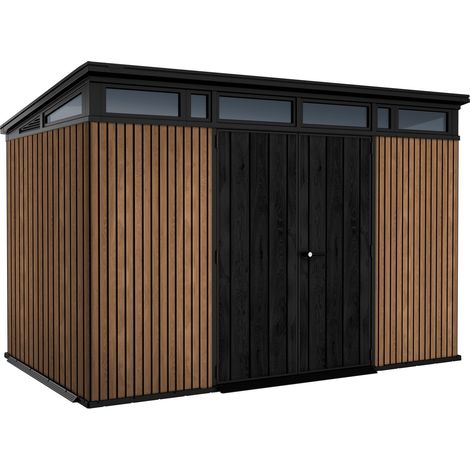 Keter SIGNATURE PENT 11X7 VENETIAN Gartenhaus aus Kunstharz