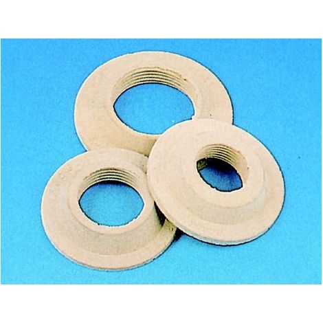 joint conique en caoutchouc blanc gr 1,1 / 4 "avec bord haut pour siphons