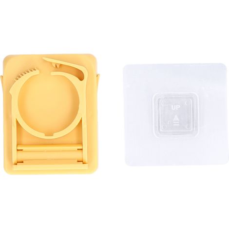 Étagère Murale de Bureau Modulable sans Perçage, Rangement Jaune pour Maison (1/5)