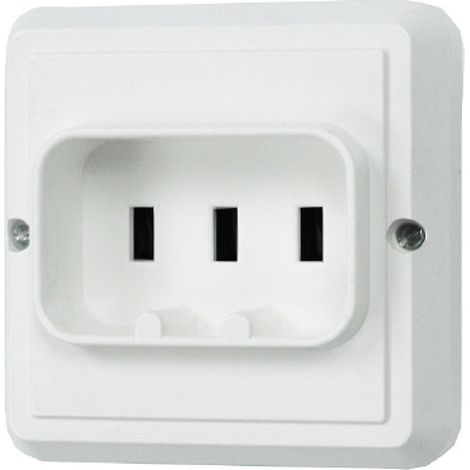 Socle de prise de four Onlex blanc 25a