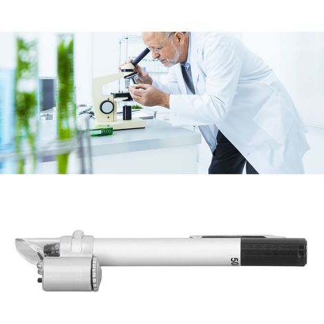 MG10085-5A Stylo microscope LED de lecture 50x, loupe de mesure (1/5)