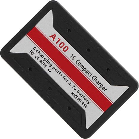 Chargeur de batterie lithium RC 6 en 1 1S 3,7 V pour drone Syma X5C (adaptateur de charge pour batterie LiPo). (1/5)