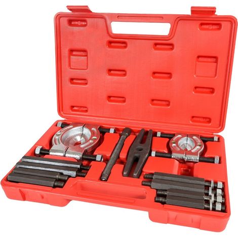 TRADE SHOP - Attrezzi Officina Estrattori Cuscinetti Set Separatori Per Gruppi 3"+4" 12pz - (1/4)