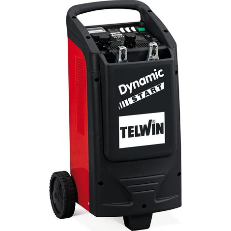 Telwin – Chargeur-démarreur de batterie 12/24V – Démarrage rapide pour voitures, camions et tracteurs – Protection surcharge et inversion polarité (1/6)