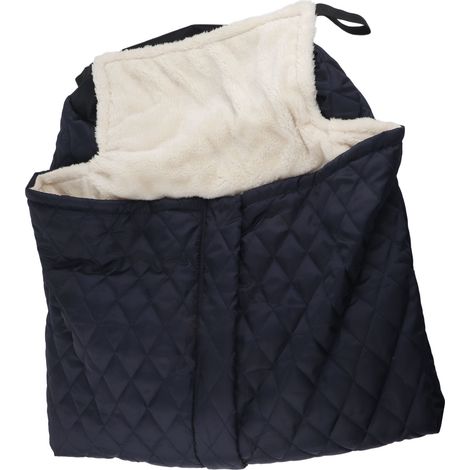Couverture fauteuil roulant épaisse et chaude, plaide polaire pour personnes âgées et patients - accessoire noir (1/5)