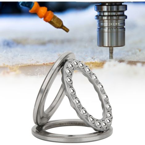 Cinq butées à billes axiales planes de type 51106, accessoires de quincaillerie industrielle de haute précision