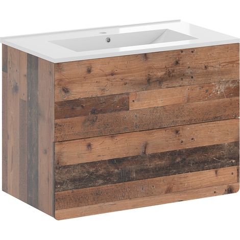 Ensemble de meubles de salle de bains Izan, Oldstyle, 2 pièces, Vicco