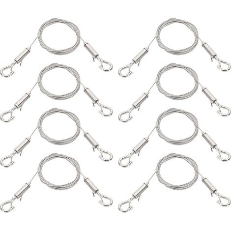 JKAPCYJFHF Kit de 8 fils suspension pour tableaux, robustes et (1/5)