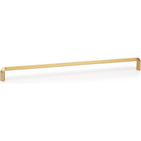 Tirador LINES 0459 - Oro cepillado / C 320 L 330 mm