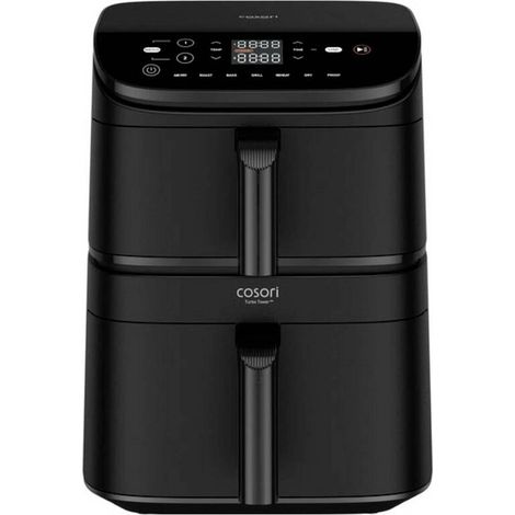 [GEBRAUCHT] B-Ware Cosori Heißluftfritteuse Fritteuse Air Fryer Schwarz 10.8 l Doppel Eigenständig (1/2)