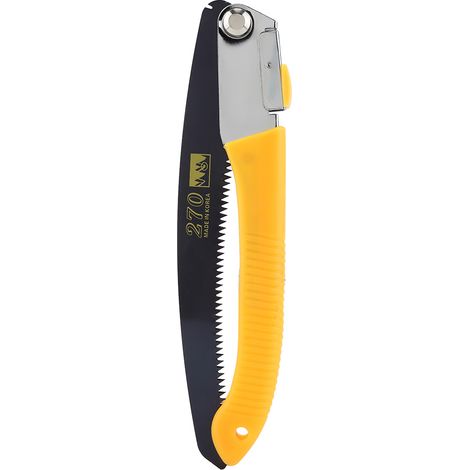 Scie pliante 280mm pour coupe de bois, élagage d'arbres fruitiers et jardinage, outil de taille pliable (1/5)