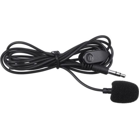 Adaptateur Bluetooth pour Autoradio avec Câble AUX Microphone et Interface Audio Mains Libres