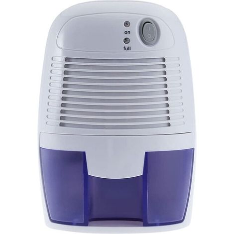Luftentfeuchter HD-68W 20 m² 0,011 l/h Weiß, Blau (1/2)