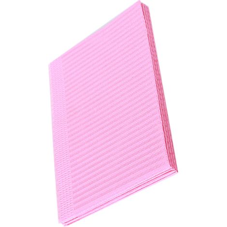 Nappe jetable imperméable 125 unités pour salon de beauté, manucure et extensions de cils, couleur violet (1/5)