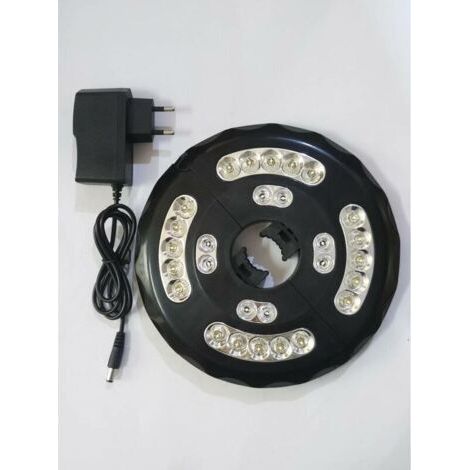 Lampes Pour Parasol, Rechargeable 28 LED Lumière de Parasol, Éclairage Lampe Parasol Patio 3 Modes de Luminosité, Luminaires Extérieure Pour Camping,Terrasse, Jardin, Tente [Classe énergétique A++] (1/5)