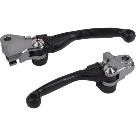 Kit leve freno e frizione Polisport YZ YZF 125 250 250F 450F nero