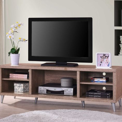 Meuble TV Konya 142cm - noyer (1/3)