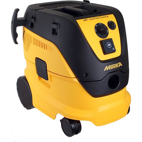 Mirka – Extracteur de poussière 8999200111 – 1200W – 30L – Auto-start – Filtration avancée – Pour chantiers humides