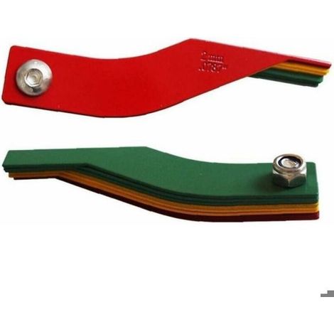 Jauge D Epaisseur - Acier - Pour Mesure Plaquettes De Frein Voiture - 10 Lames - 0 01 A 1 0 Mm