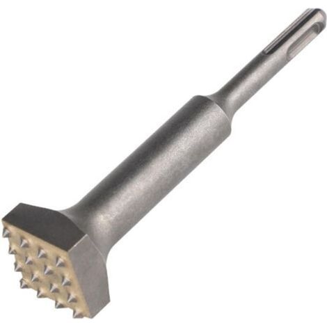 Gabrielle – Boucharde SDS Plus 16 dents – Acier haute qualité – Pour burinage sur dalles de ciment, murs et ponts – Compatible outils SDS Plus