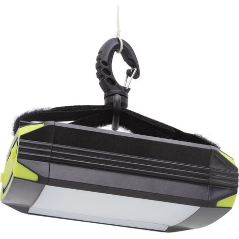 Projecteur de camping portable avec 30 LED, 5 modes d'éclairage, rechargeable par USB et doté d'une batterie externe. Idéal pour les activités de plein air. (1/5)