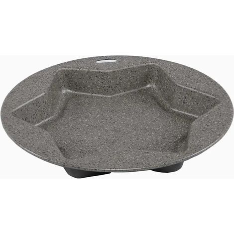 Trade Shop - Forma De Estrella De Molde De Sello 32 Cm Para Pastel De Aluminio Dulce Antideslizante 026290m -