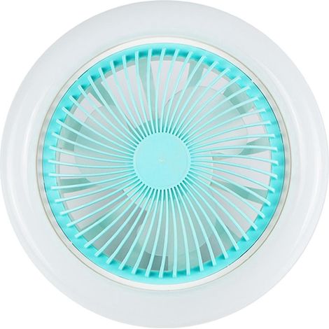 E27-Lampenkopf, multifunktionale Deckenventilatorleuchte mit 3 Geschwindigkeitsstufen, kleine Deckenventilatorleuchte für Kinderzimmer