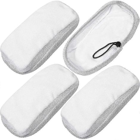 Lingettes de nettoyage pour sols durs compatibles avec le nettoyeur vapeur 9 en 1 Morphy Richards 720020 70495 (lot de 4) (1/5)