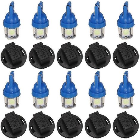 Bombilla LED T10 194 168 PC194 PC195 PC160 PC168 Panel de instrumentos Cuadro de instrumentos Luz del tablero Edición 0710