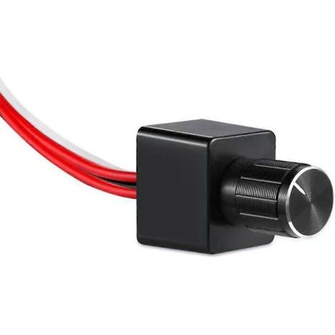 DC12V PWM Gradateur Rotatif LED Interrupteur pour Lumière Halogène, Camping-Car, Bateau, Auto (1/4)