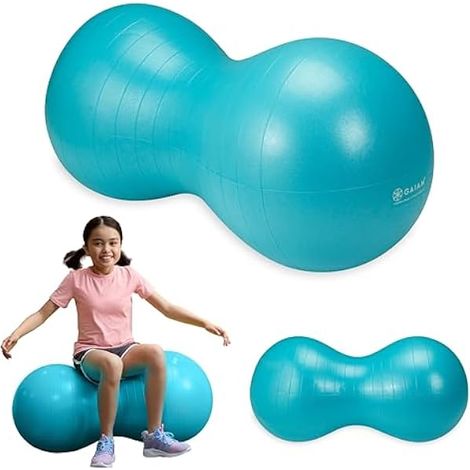 Siège Ballon En Forme D'Arachide - 45 X 32 X 28 Cm - Pour Enfants 3 À 12 Ans - 1 Unité (1/3)