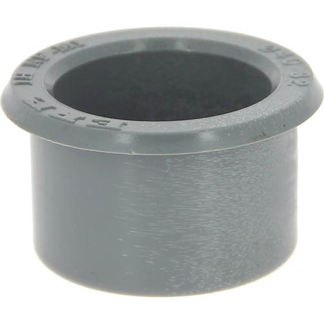 Adequa – Raccord d'évacuation PVC mâle-femelle Ø40-32 – Réduction incorporée pour installations sanitaires – Compatible avec tuyaux standards