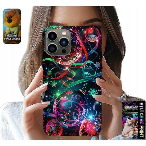 Custodia per iPhone 13 PRO - Palline di Natale, albero di Natale, custodia + lamina (1/5)