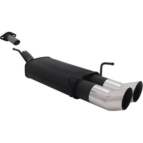 Silencieux Echappement Opel Astra G Berline 98/04 - 2x90mm DTM-13754925