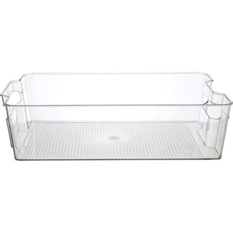 Bac de rangement spécial frigo 8 litres transparente