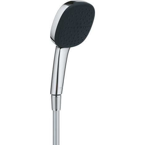 Grohe Vitalio Comfort - Cabezal de ducha con flexo 150 cm, 2 chorros, cromo 26973001 (1/2)