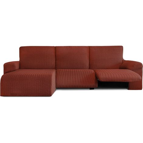 Housse De Canapé M/0 Ch. Longue Relax Premium Jaz Gauche C/9 Bras Court (1/5)