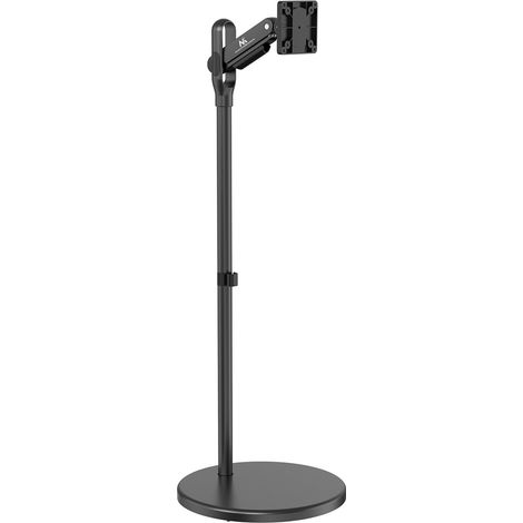 Maclean Soporte de Piso para Monitor Móvil/TV, Resorte de Gas, 17"-35", 2-10kg, Negro, MC-970B (1/5)