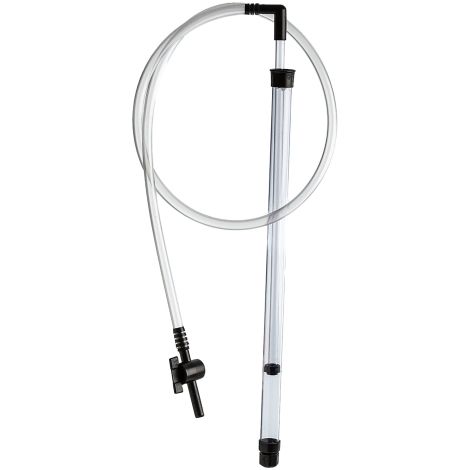 Carafe a' pompe a' de'marrage facile pour huile de vin avec siphon automatique 44 cm avec valve