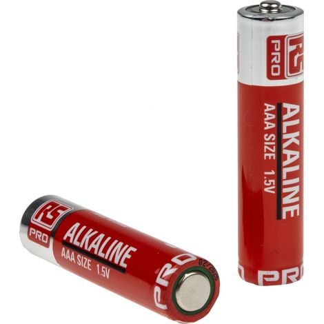 Pile AAA RS PRO Alcaline 1.5V ( Prix pour Paquet de 12 ) (1/3)