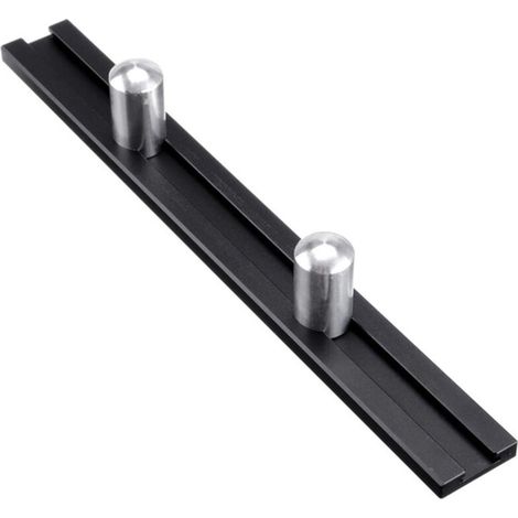 Plaque de butée pour trou de chien de 19 mm, outils de menuiserie, alliage d'aluminium, pince de positionnement auxiliaire, butée de rabotage pour établi. (1/5)