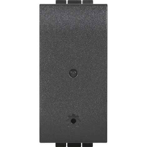 Bticino L4531C LL - Anthrazitfarbenes Steckdosenmodul 1M
