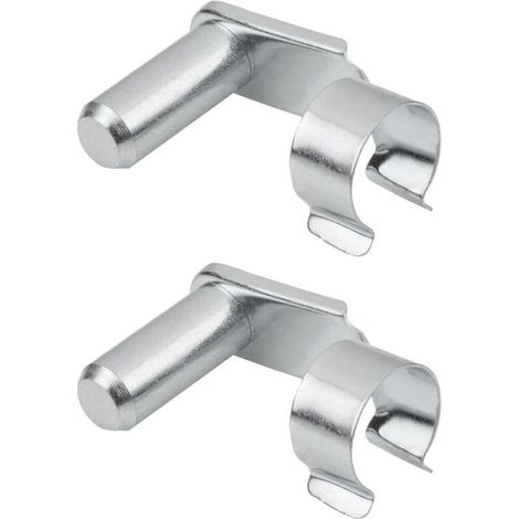 2x Axe de sécurité pour chape clip à ressort 5mm longueur utile 19mm Vérin Gaz Universel Tête Embout Fourche Véhicule Goupille Mâchoire (1/3)